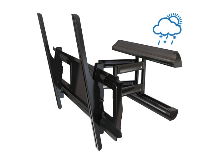 MPAO-X75ULL Mustang Professional Outdoor Articulating Mount - Image 2