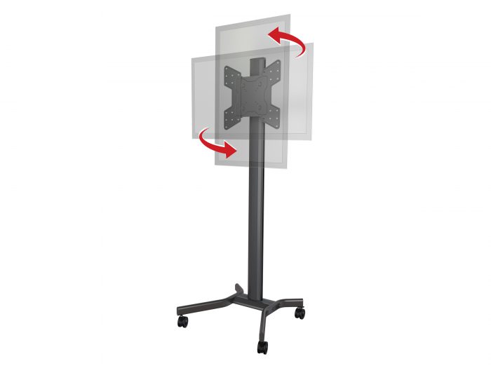 MPM-M44V-LPF Mustang Professional Adjustable Height Mobile Cart - Image 2