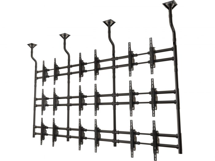 MPVW-MODC-M86V Mustang Professional Video Wall Modular Ceiling Mount Kit - 40-47in - 800x600 - 100lbs - Image 2