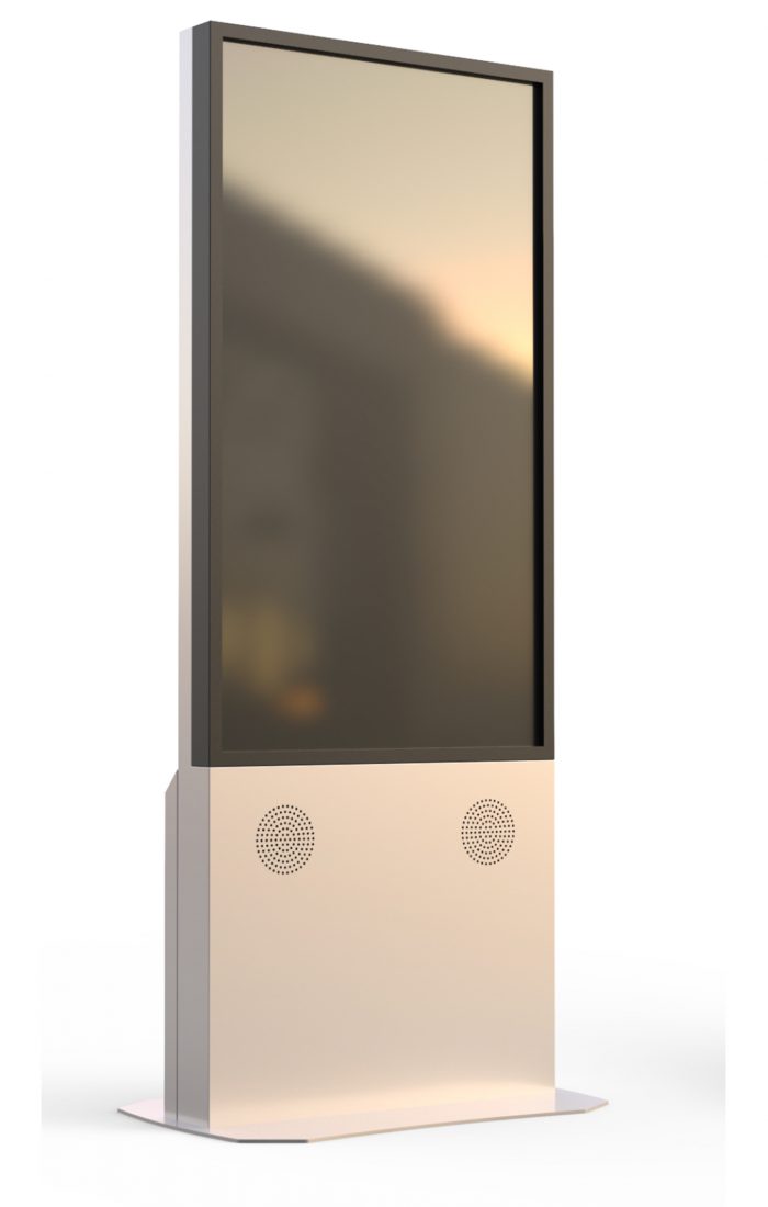 MPKOD-49-LG Mustang Professional - Kiosk - Non-touch 49" Outdoor; includes LG 49" XE4F