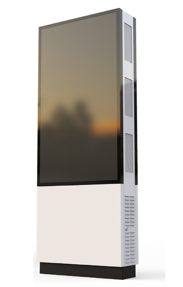 MPKO-BB49/55 Mustang Professional - Kiosk - Non-touch 55" Back to Back Outdoor Kiosk for Samsung OH55F or LG 49" XE4F; displays not included - Image 5