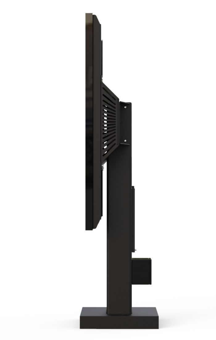 MPQSRD-255-SAM Mustang Professional - Kiosk - Double QSR Menu Board with Samsung OH55F - Image 2