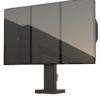 MPQSRD-355-SAM Mustang Professional - Kiosk - Triple QSR Menu Board with Samsung OH55F