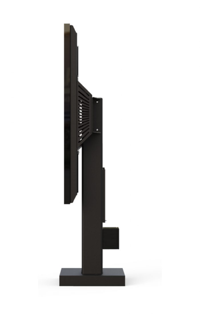 MPQSRD-349-LG Mustang Professional - Kiosk - Triple QSR Menu Board with LG 49" XE4F - Image 2