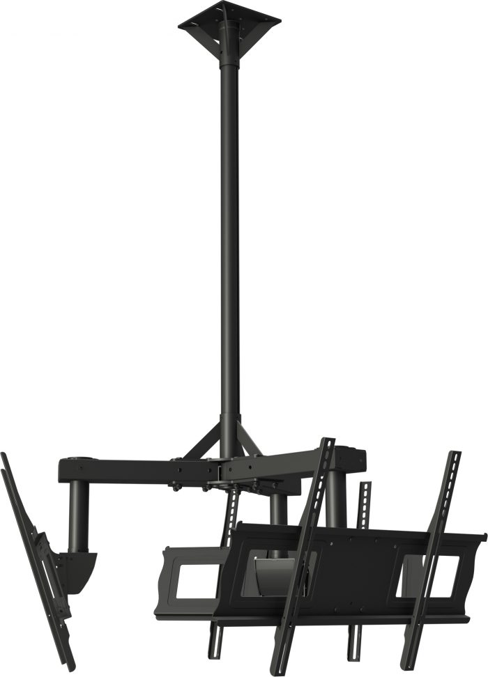 MPCT-L75U Mustang Professional Tri-Display Ceiling Mount - Image 3